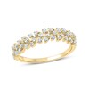 Thumbnail Image 1 of 1/2 CT. T.W. Diamond Leafy Vine Anniversary Ring in 10K Gold