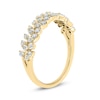 Thumbnail Image 2 of 1/2 CT. T.W. Diamond Leafy Vine Anniversary Ring in 10K Gold