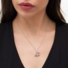 Thumbnail Image 2 of Diamond Accent Elephant Pendant in Sterling Silver