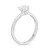 1/2 CT. Heart-Shaped Diamond Solitaire Ring in 14K White Gold (I/I2)