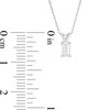 Thumbnail Image 3 of 1/2 CT. Certified Emerald-Cut Diamond Solitaire Pendant in 14K White Gold (I/I1)