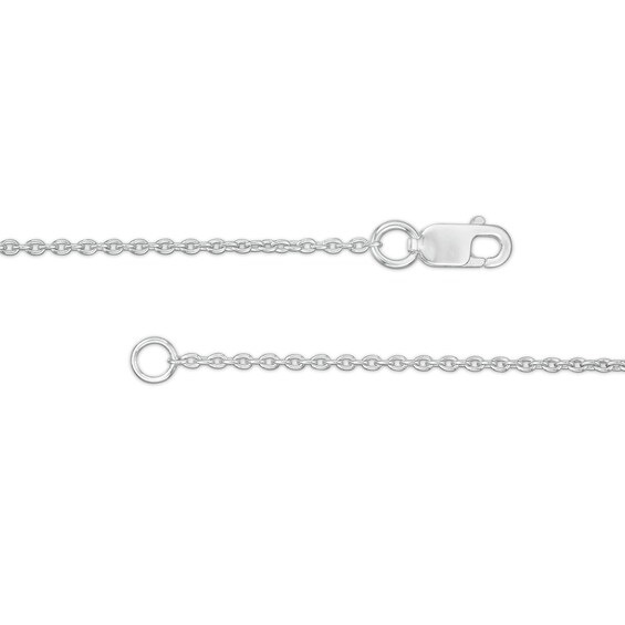 1/8 CT. T.w. Diamond Interlocking Circles Necklace in Sterling Silver