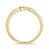 Thumbnail Image 4 of 1/6 CT. T.W. Diamond Tiara Contour Wedding Band in 10K Gold