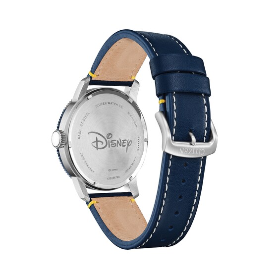 Citizen Eco-DriveÂ® Donald Duck Strap Watch with Blue Dial (Model: Aw0075-06W)