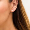 Thumbnail Image 3 of Marilyn Monroe™ Collection 1/5 CT. T.W. Diamond Solitaire Stud Earrings in 10K Gold