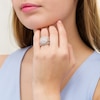 Thumbnail Image 2 of 2-1/4 CT. T.W. Composite Diamond Multi-Row Vintage-Style Three Piece Bridal Set in 10K Rose Gold