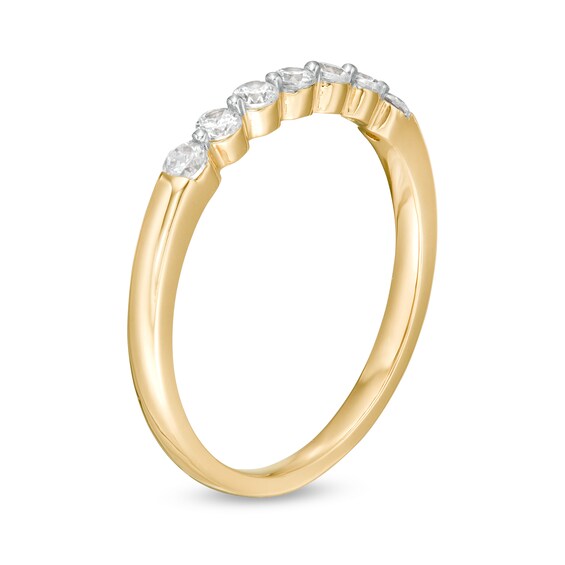 1/4 CT. T.w. Diamond Seven Stone Anniversary Band in 10K Gold