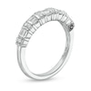 Thumbnail Image 3 of Marilyn Monroe™ Collection 3/8 CT. T.W. Baguette and Round Diamond Multi-Row Band in 14K White Gold