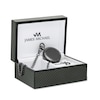 Thumbnail Image 1 of Men's James Michael Gunmetal Grey Pocket Watch with Grey Dial (Model: PQA181144W)