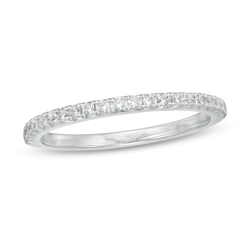 Main Image 1 of 1/4 CT. T.W. Certified Lab-Grown Diamond Band in 14K White Gold (F/VS2)