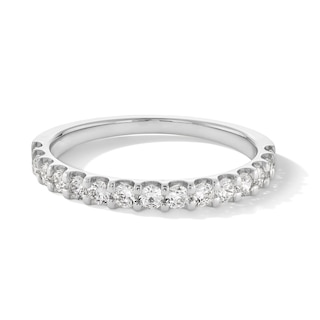 1/2 CT. T.W. Lab-Grown Diamond Band in 14K White Gold (F/VS2)