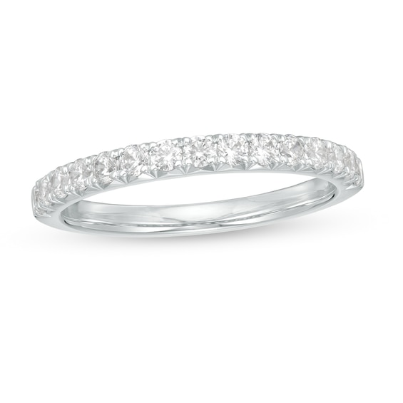1/2 CT. T.w. Certified Lab-Grown Diamond Band in 14K White Gold (F/Vs2)