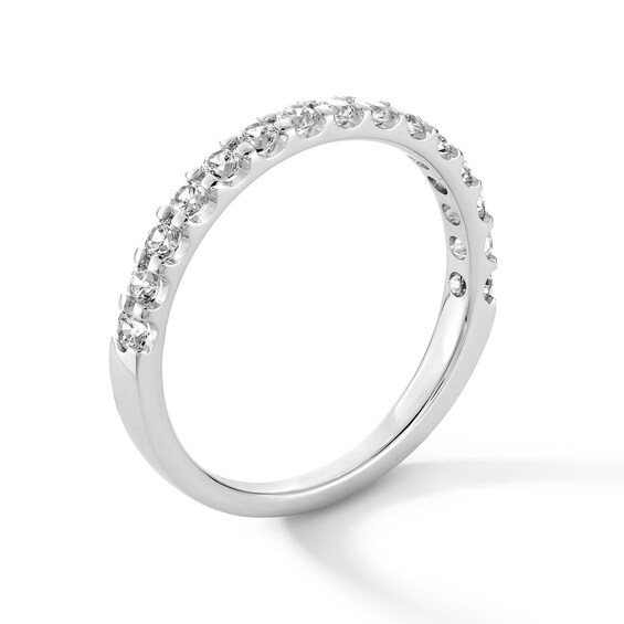 1/2 CT. T.w. Certified Lab-Grown Diamond Band in 14K White Gold (F/Vs2)