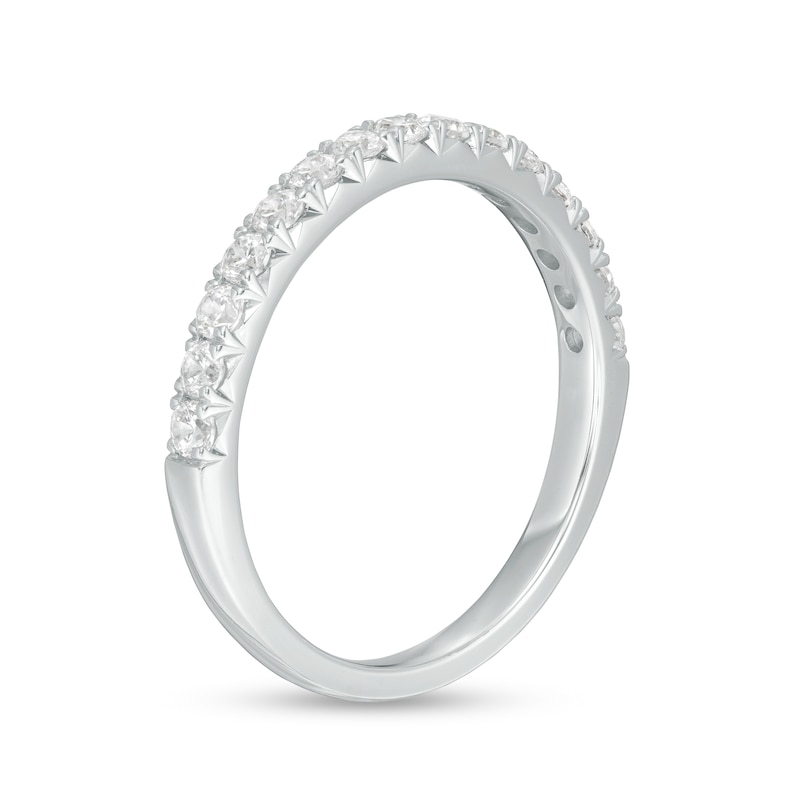 1/2 CT. T.W. Certified Lab-Created Diamond Band in 14K White Gold (F/VS2)