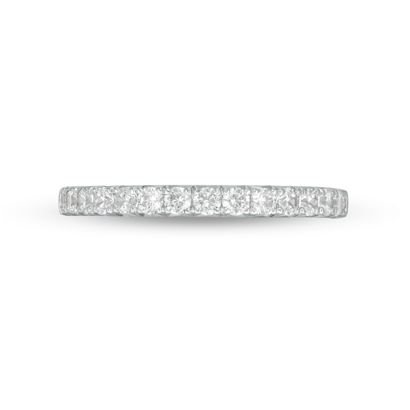 1/2 CT. T.W. Certified Lab-Created Diamond Band in 14K White Gold (F/VS2)