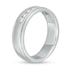 Thumbnail Image 3 of 1/2 CT. T.W. Certified Lab-Grown Diamond Wedding Band in 14K White Gold - Size 10