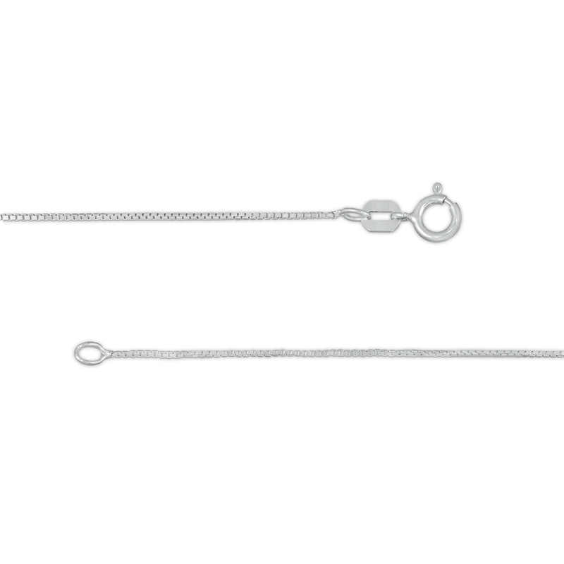 Main Image 3 of 7/8 CT. T.W. Journey Diamond Linear Wave Pendant in 10K White Gold