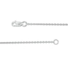 Thumbnail Image 3 of 1/2 CT. T.W. Journey Diamond Sideways Bar Necklace in 10K White Gold