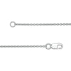 Thumbnail Image 2 of 1/2 CT. T.W. Journey Diamond Curved Bar Necklace in 10K White Gold