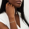 Thumbnail Image 2 of 1/3 CT. T.W. Journey Diamond Bolo Bracelet in 10K White Gold - 9.0"