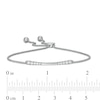 Thumbnail Image 3 of 1/3 CT. T.W. Journey Diamond Bolo Bracelet in 10K White Gold - 9.0"