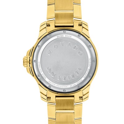 movado series 800 gold