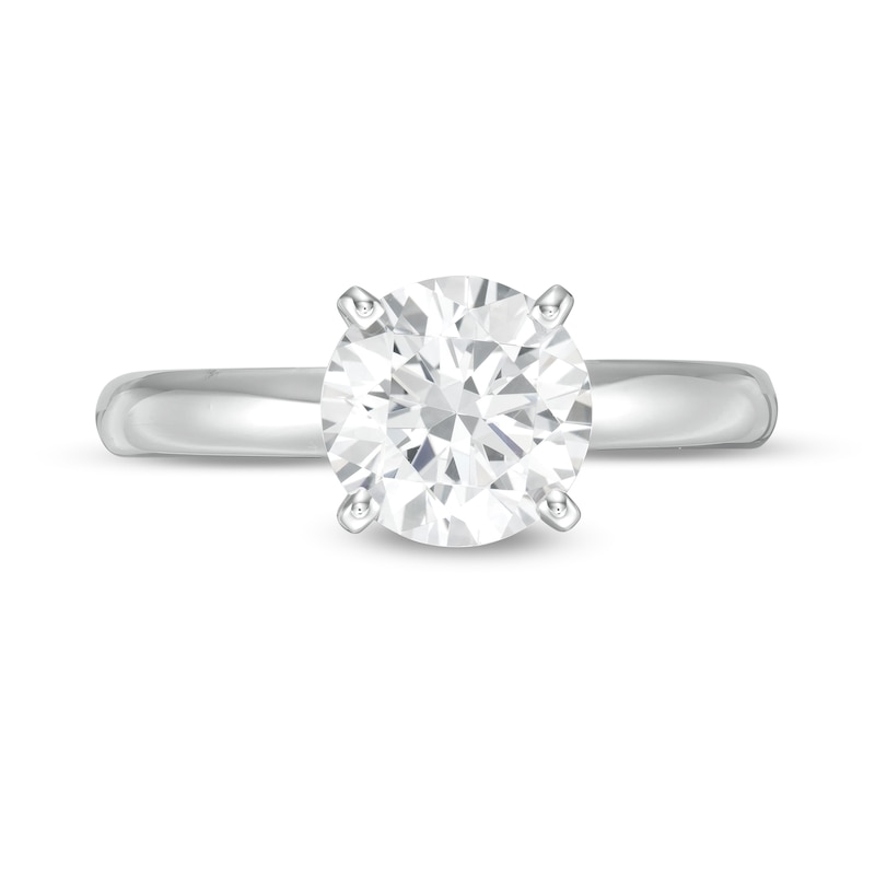 1-1/2 CT. Certified Lab-Created Diamond Solitaire Engagement Ring in 14K White Gold (F/VS2)