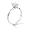 Thumbnail Image 2 of 1 CT. Certified Oval Lab-Created Diamond Solitaire Engagement Ring in 14K White Gold (F/VS2)