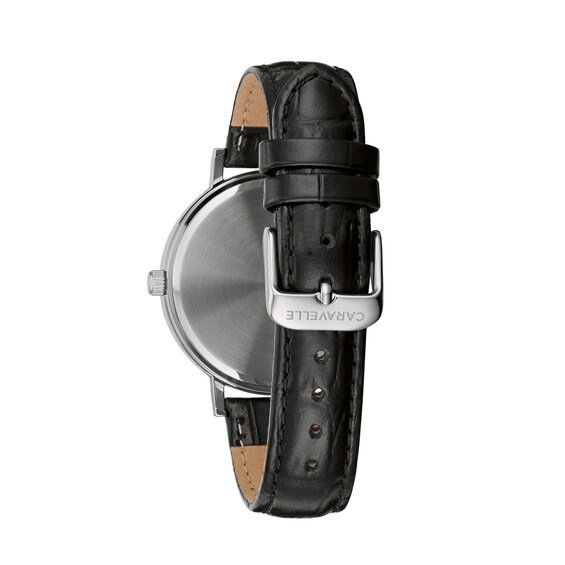 Men's Caravelle by Bulova Strap Watch with White Dial (Model: 43A1 Men's Caravelle by Bulova Strap Watch with White Dial (Model: 43A153)