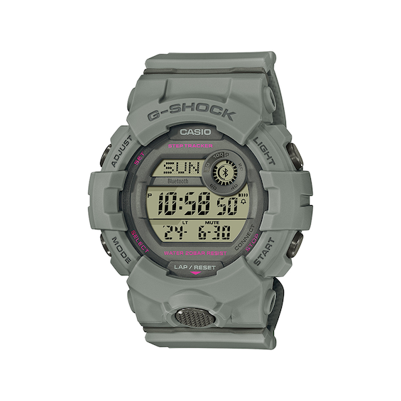 Ladies' Casio G-Shock S Series Grey Strap Watch with Grey Dial (Model: GMDB800SU-8) Ladies' Casio G-Shock S Series Grey Strap Watch with Grey Dial (Model: GMDB800SU-8)