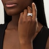 Thumbnail Image 2 of 2 CT. T.W. Certified Lab-Grown Diamond Multi-Row Bypass Ring in 14K White Gold (F/SI2)