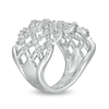 Thumbnail Image 3 of 1 CT. T.W. Certified Lab-Grown Diamond Lattice Ring in 14K White Gold (F/SI2)