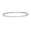 Thumbnail Image 0 of 1 CT. T.W. Certified Lab-Created Diamond Bangle in 14K White Gold (F/SI2)