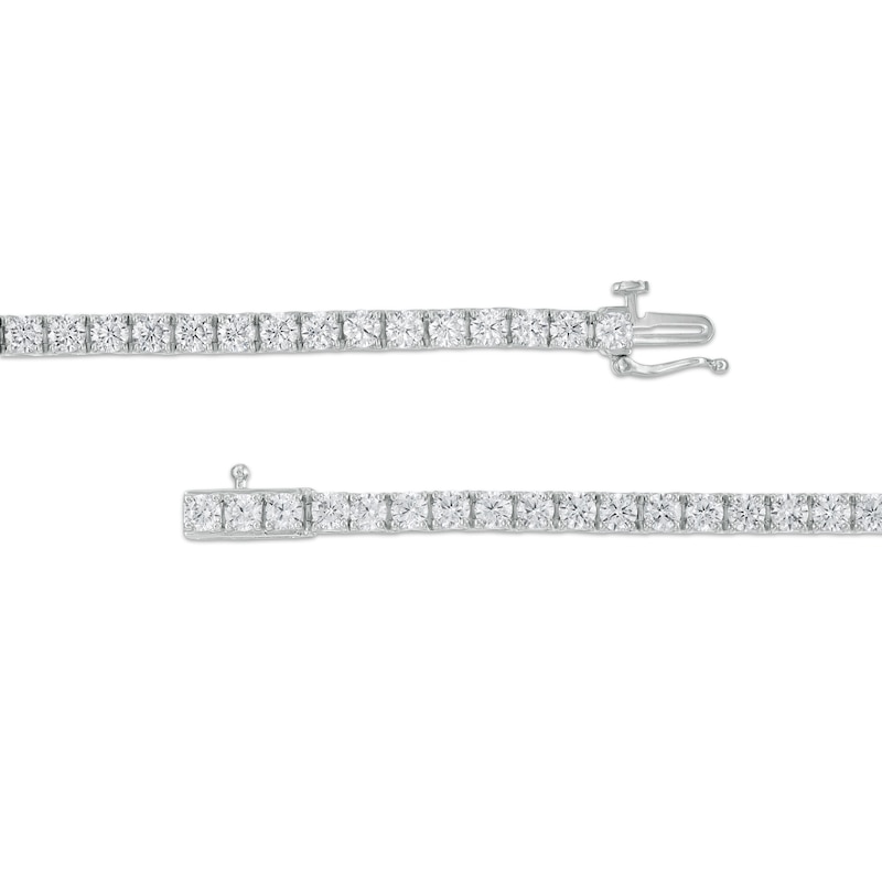 Main Image 3 of 6 CT. T.W. Certified Lab-Grown Diamond Tennis Bracelet in 14K White Gold (F/SI2)