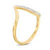Thumbnail Image 3 of Remixed Reimagined 1/10 CT. T.W. Diamond Vertical Bar Ring in 10K Gold