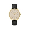 Thumbnail Image 0 of Men's Bulova Frank Sinatra 'The Best is Yet To Come' Collection Gold-Tone Strap Watch with Ivory Dial (Model: 97B195)