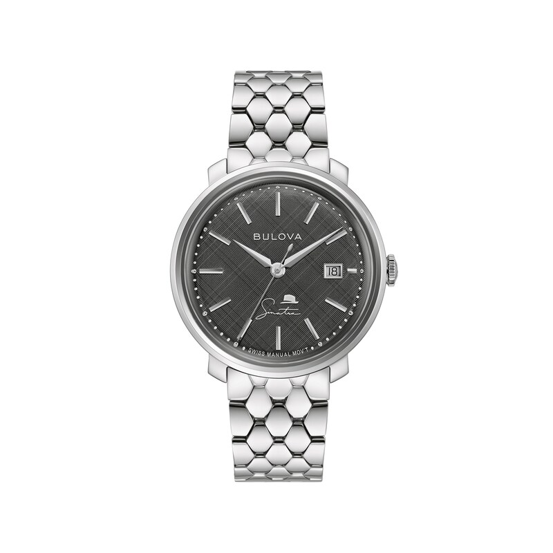 Main Image 1 of Men's Bulova Frank Sinatra 'The Best is Yet To Come' Collection Watch with Black Dial (Model: 96B346)