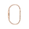 Thumbnail Image 2 of Ladies' Bulova Classic Diamond Accent Rose-Tone Bangle Watch with Rectangular Mother-of-Pearl Dial (Model: 97P142)