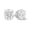 Thumbnail Image 1 of 1-1/2 CT. T.W. Certified Lab-Grown Diamond Solitaire Stud Earrings in 14K White Gold (F/SI2)