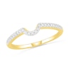 Thumbnail Image 7 of 1/3 CT. T.W. Oval Diamond Frame Bridal Set in 10K Gold