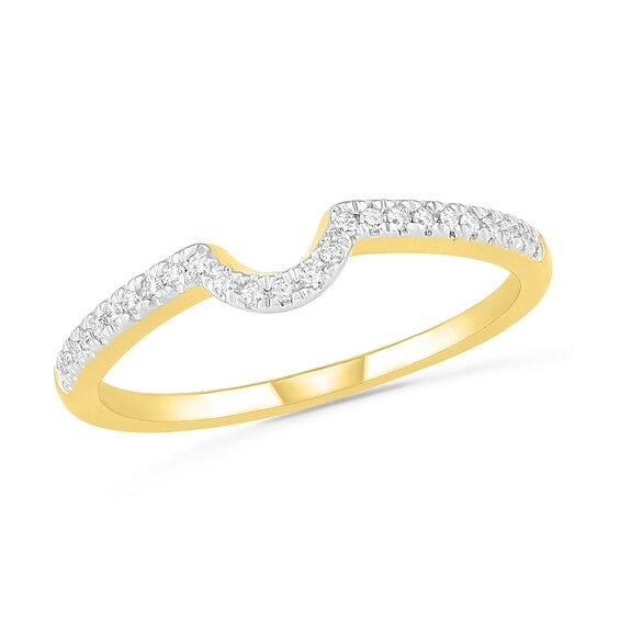 1/3 CT. T.w. Oval Diamond Frame Bridal Set in 10K Gold