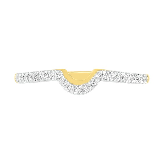 1/3 CT. T.w. Oval Diamond Frame Bridal Set in 10K Gold