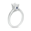 Thumbnail Image 3 of Vera Wang Love Collection 1 CT. T.W. Certified Emerald-Cut Diamond Engagement Ring in 14K White Gold (I/SI2)