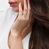 Thumbnail Image 2 of Vera Wang Love Collection 2-1/4 CT. T.W. Certified Emerald-Cut Diamond Engagement Ring in 14K White Gold (I/SI2)