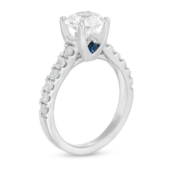 Vera Wang Love Collection 2 CT. T.w. Diamond Engagement Ring in 14K White Gold