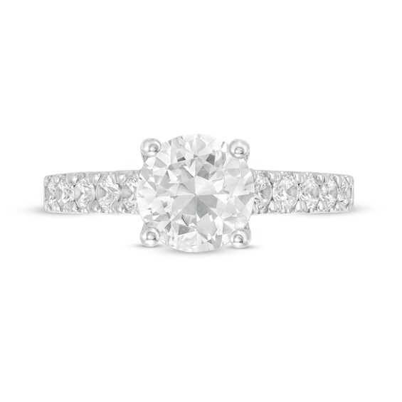 Vera Wang Love Collection 2 CT. T.w. Diamond Engagement Ring in 14K White Gold