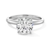 Thumbnail Image 0 of 2 CT. Certified Lab-Created Diamond Solitaire Engagement Ring in 14K White Gold (F/VS2)