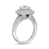 Thumbnail Image 3 of Vera Wang Love Collection 1-3/4 CT. T.W. Diamond Double Cushion Frame Engagement Ring in 14K White Gold