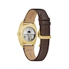 Thumbnail Image 2 of Men's Bulova Frank Sinatra 'Young At Heart' Collection Gold-Tone Automatic Strap Watch with Brown Dial (Model: 97B198)