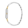 Thumbnail Image 2 of Ladies' Bulova Classic Diamond Accent Two-Tone Bangle Watch with Rectangular Mother-of-Pearl Dial (Model: 98P188)